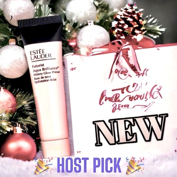 🍭 NEW Estee’ Lauder Futurist Aqua Brilliance Watery Glow Primer 🎉 HOST PICK 🎉 - Picture 1 of 16